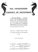 Sea org smlouva.