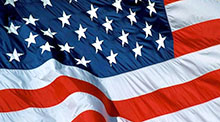 Ilustrace - vlajka USA.